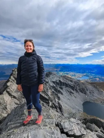Hiking Single Cone in The Remarkables