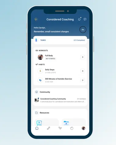 Considered Coaching App